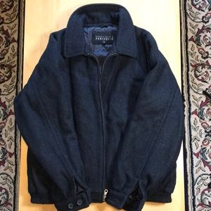Perry Ellis Portfolio M Black Jacket